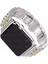 Apple Watch 7 6 Se 5 4 3 2 1 - 38 / 40 / 41 mm Uyumlu Metal Kordon Premium Paslanmaz Çelik Kayış 4