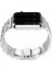 Apple Watch 7 6 Se 5 4 3 2 1 - 38 / 40 / 41 mm Uyumlu Metal Kordon Premium Paslanmaz Çelik Kayış 5