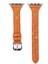 Apple Watch 7 6 Se 5 4 3 2 1 - 38 / 40 / 41 mm Uyumlu Deri Kordon Premium Dikişli Ince Deri Kayış 1