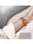 Apple Watch 7 6 Se 5 4 3 2 1 - 38 / 40 / 41 mm Uyumlu Deri Kordon Premium Dikişli Ince Deri Kayış 3