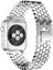 Apple Watch 7 6 Se 5 4 3 2 1 - 38 / 40 / 41 mm Uyumlu Metal Kordon Hegzagonal Tasarım Premium Kayış 5