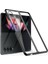 Samsung Galaxy Z Fold 3 Kılıf Premium Kapak Tam Uyumlu 2 Parça Metalik Renk Ultra Ince Electroplate 1