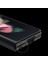 Samsung Galaxy Z Fold 3 Kılıf Premium Kapak Tam Uyumlu 2 Parça Metalik Renk Ultra Ince Electroplate 3