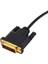 23 cm Çift Bağlantı Dvı-I (24 + 5 Pin) Erkek VGA Erkek Kablo Adaptörü Dönüştürücü 5