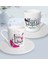 Kişiye Özel Ikili Evin Süslüsü Yakışıklısı Türk Kahvesi Fincanı Seti - 1 1