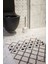Neveda Tekli Banyo Paspası %100 Pamuk 60x90 Gri 4