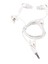 3.5mm Su Geçirmez Kulaklık Kulaklık Stereo Mp3 Radyo Ipod Beyaz Için Yüzme(Yurt Dışından) 2