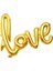 Partipan Folyo Balon Love Gold 1