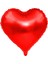 Partipan Kırmızı Kalp Folyo Balon 45 cm 1