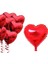 Partipan Kırmızı Kalp Folyo Balon 45 cm 2