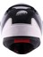 Rapid Deeper Mat Beyaz - Siyah Kask 2 Cam 2