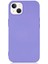Caseworld Apple Apple iPhone 13 Mini Kapak Içi Kadife Lansman Lux Silikon Kılıf - Lila 1