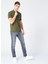 Haki Erkek Cepli Polo T-Shirt 1