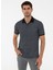 Pierre Cardin Polo Yaka Slim Fit Düz Siyah Erkek T-Shirt 3