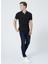 Erkek Siyah Regular Fit Polo Yaka T-Shirt 2