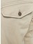 Jack & Jones 12193754_Jpstpaul Jjflake Akm 542 Orta Bel Normal Kalıp Düz KremErkek Kargo Pantolon 3