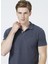 Erkek Antrasit Regular Fit Polo Yaka T-Shirt 1