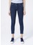 Kadın Koyu Mavi Scarlett Skinny Fit Denim Esnek Jean Kot Pantolon 2