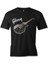 T-Shirt Gitar - Gibson 1 Siyah Erkek Tshirt 1