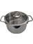 10011 Derin Tencere 16 cm Metal Sap 1