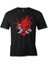 T-Shirt Cyberpunk - Samurai Siyah Erkek Tshirt 1
