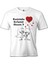 T-Shirt Benimle Evlenir Misin? Beyaz Erkek Tshirt 1