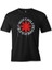 T-Shirt Red Hot Chili Peppers - Logo Siyah Erkek Tshirt 1