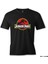 T-Shirt Jurassic Park - Shadow Siyah Erkek Tshirt 1