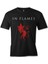T-Shirt In Flames Siyah Erkek Tshirt 1