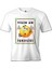 Llord T-Shirt T-Shirt Yılın En Işkoliği Beyaz Erkek T-Shirt 1