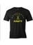 T-Shirt Adige Bayrağı- Kafkasya Çerkes Siyah Erkek Tshirt 1