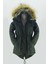 Asortik Unisex Mont Kaban Kışlık Kanvas Kumaş Büzmeli Diz Üstü İçi Kürk Kapüşonlu Kaban Mont-MNT-0005 1