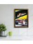 Gift F1 Ayrton Senna Tasarımlı Doğal Masif Ahşap Çerçeveli Tablo 45X65CM-1 3