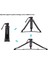 MTT609A Hidrolik Kafalı Profesyonel Alüminyum Video Tripod 4