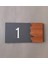 Wooden Serisi Pleksi Kapı Numarası 1