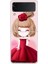 Samsung Galaxy Z Flip 3 Için Karikatür Küçük Kız Desenli Sert Pc Koruma Kapaklı Telefon Kılıfı (Yurt Dışından) 1