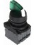 ISP-AK133M5 220V Yeşil Işıklı Mandal Buton 1-0-2 1