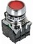 ISM-BW34B5 24V Işıklı Yaylı Metal Buton - Kırmızı 1