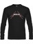 Llord T-Shirt Llordd T-Shirt Metallica - Logo Siyah Erkek SweaT-Shirt 1