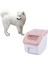 5 kg Büyük Mutfak Pet Gıda Saklama Konteyner Hava Geçirmez Pirinç Depolama Tankı Pembe (Yurt Dışından) 5