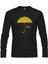 Llord T-Shirt Llordd T-Shirt How I Met Your Mother - Umbrella Siyah Erkek SweaT-Shirt 1
