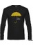 Llord T-Shirt Llordd T-Shirt How I Met Your Mother - Umbrella Siyah Erkek SweaT-Shirt 2