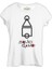 Llord T-Shirt Llordd T-Shirt Squid Game - Şekil Beyaz Kadın T-Shirt 1