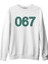 Llord T-Shirt Llordd T-Shirt Squid Game - 067 Beyaz Erkek Kalın SweaT-Shirt 1