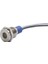 10MM 24V Sarı LED Metal Kablolu Sinyal Lambası IP67 GQ10T-Y 1