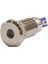 8mm 24V Kırmızı LED Metal Sinyal Lambası IP67 GQ8F-R 1