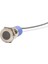 12MM 24V Beyaz LED Metal Kablolu Sinyal Lambası IP67 GQ12T-W 1