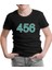 Llord T-Shirt Llordd T-Shirt Squid Game-Number 456 Siyah Çocuk T-Shirt 1