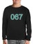 Llord T-Shirt Llordd T-Shirt Squid Game-Number 067 Siyah Çocuk SweaT-Shirt 1