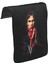 T-Shirt T-Shirt Vampire Diaries - Damon Unisex Siyah Tak-Çıkar Postacı Çanta Kapağı CK-232 1